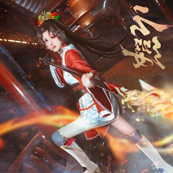 Cosplay kostim set za igrice i anime – Harajuku stil, chenille tkanina, glavna tkanina Spandex, udio glavne tkanine ispod 30%