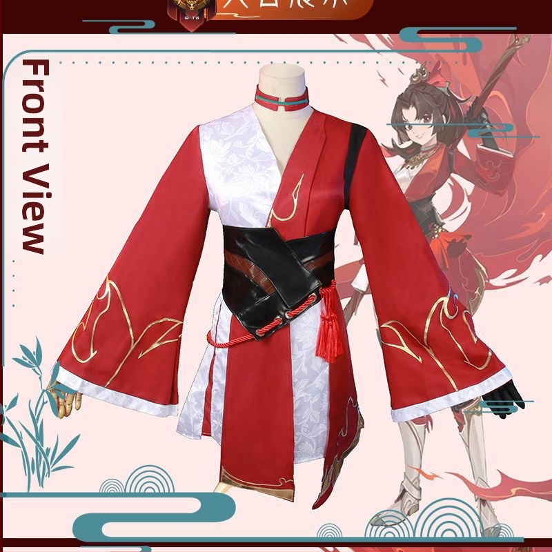 Sada cosplay kostýmov pre hry a animáciu – Harajuku štýl, chenille textil, hlavná zložka Spandex, obsah hlavnej látky pod 30%