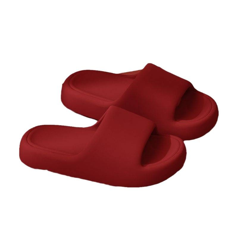 Unisex svadbene papuče za par, gornji materijal: netkani tekstil, EVA potplat, debljina potplata 1,5–3,5 cm, s petom