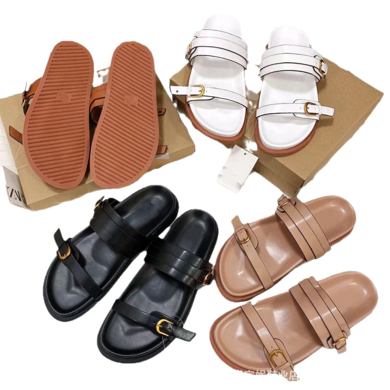 Ženske papuče od sintetičke kože, đon PVC, debljina đona 0–3 cm, zatvaranje: flip-flop, prozračne i otporne na klizanje