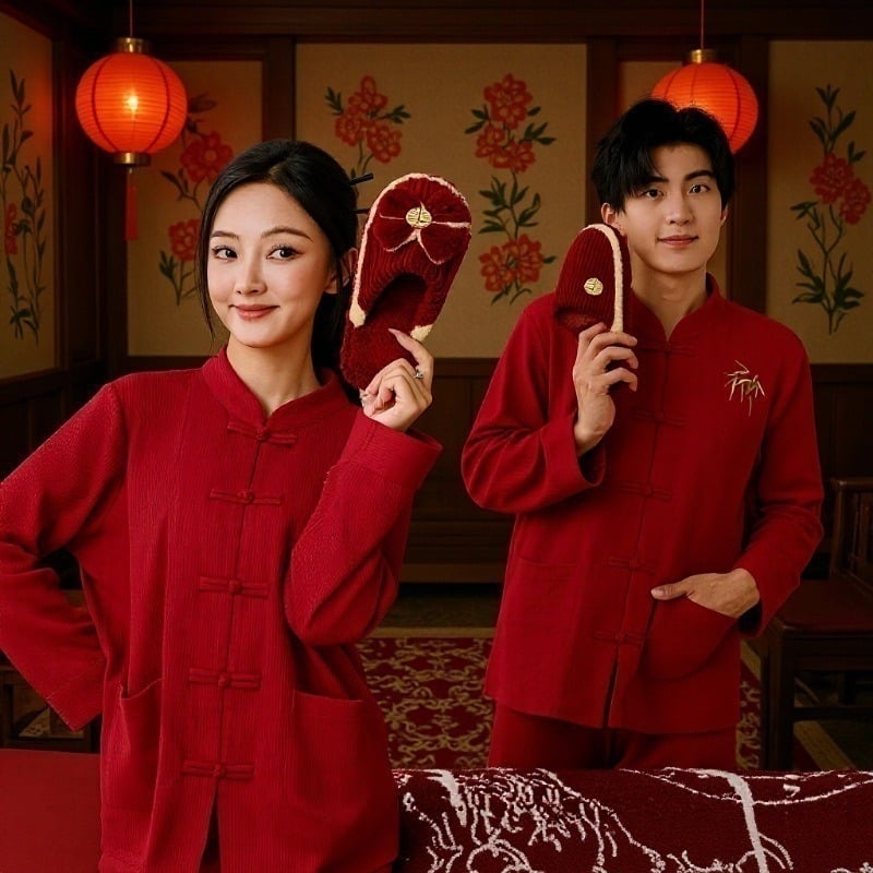 TUOTUOGOU Unisex χειμερινές παντόφλες για το σπίτι, πάνω μέρος από σουέν, αντιολισθητική σόλα PVC, επένδυση βελουδένια, πάχος 1.5–3.5 cm