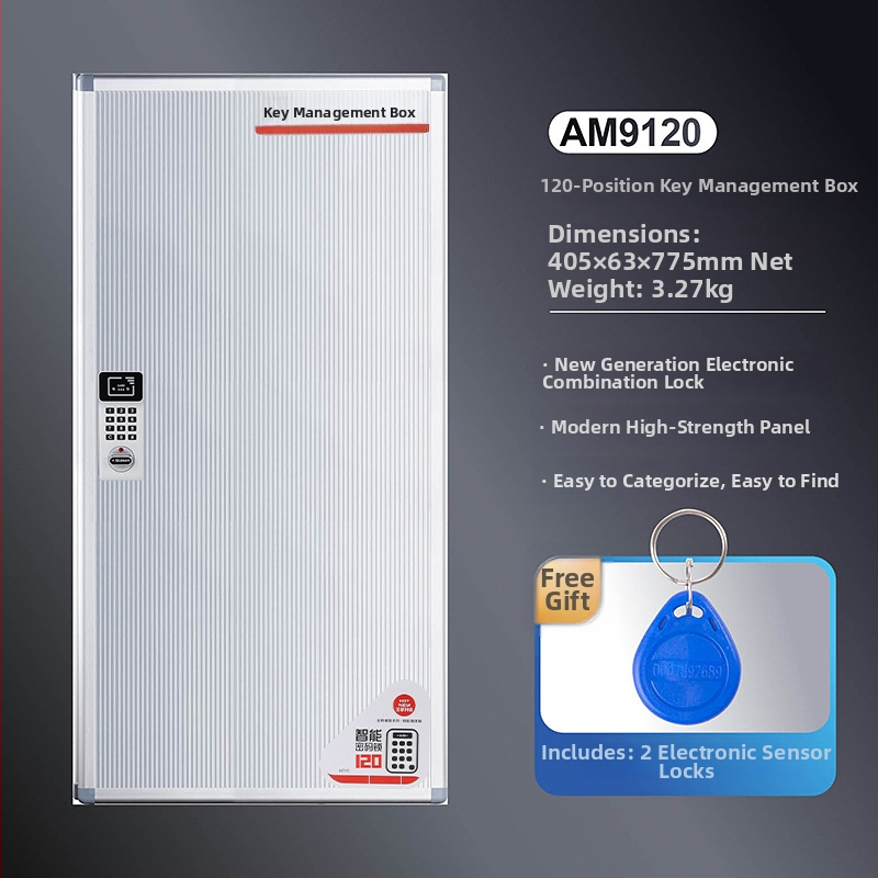 Ormarić za ključeve s elektroničkim kodnim zaključavanjem — aluminijska legura, Jin Longxing, mogućnost ispisa logotipa, prilagodljivo
