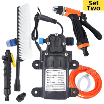 Mini diafragmová pumpa na auto, 12V, vysoký tlak, prenosná, samonasávacia, Shunfa, hmotnosť 1,2 kg