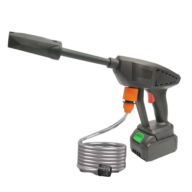 Dispozitiv de spălare auto fără fir cu înaltă presiune, 21V, 300W, rezervor 5L, furtun de 5 m