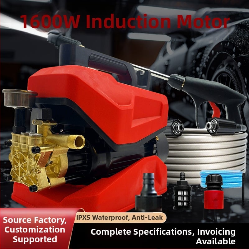 Jierson 220V 3200W високо налягана автомобилна миячна машина Т01, 100 bar, 12 л/мин