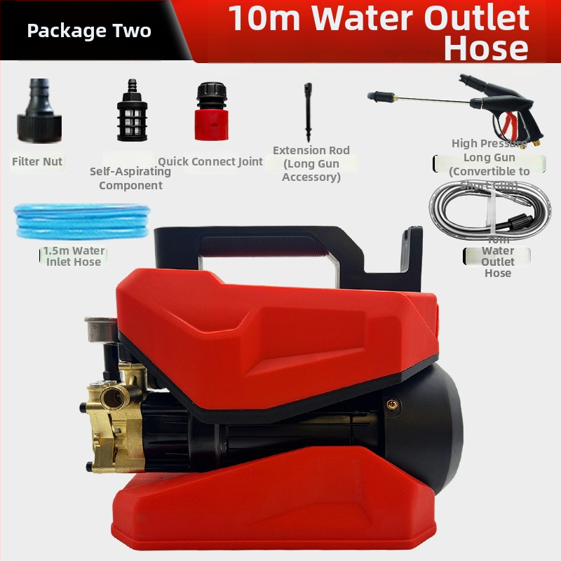 Jierson 220V 3200W високо налягана автомобилна миячна машина Т01, 100 bar, 12 л/мин