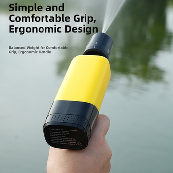Pistol de spălat auto cu baterie litiu, pliabil, manual, presiune înaltă, fără fir