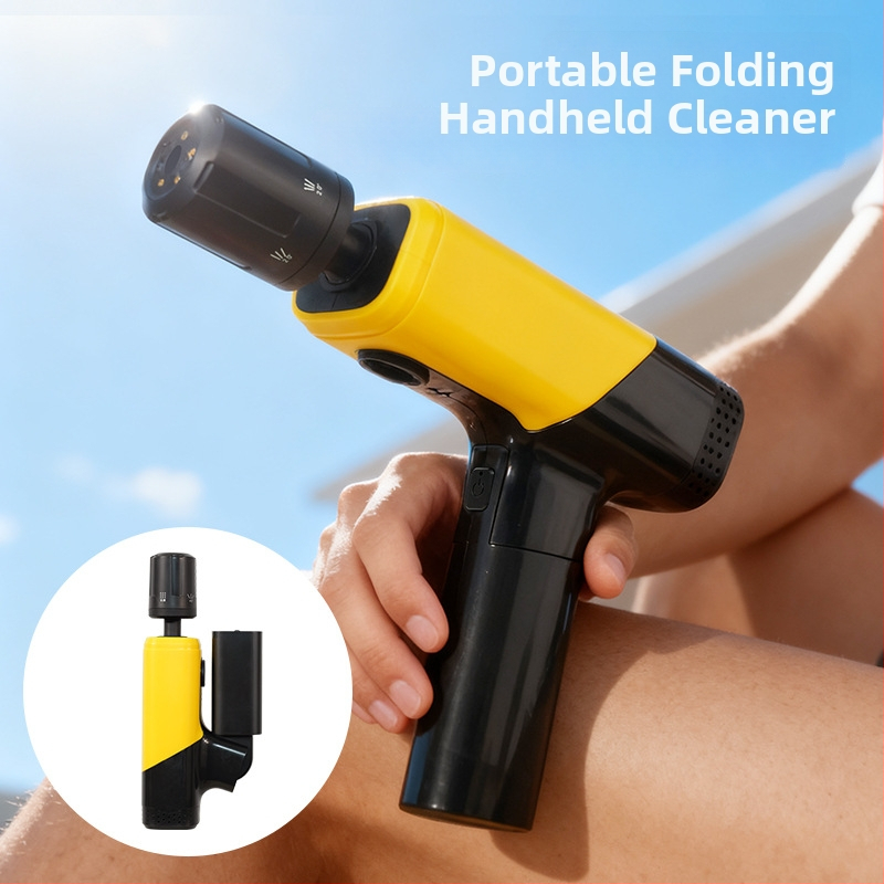Pistol de spălat auto cu baterie litiu, pliabil, manual, presiune înaltă, fără fir
