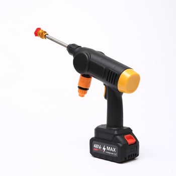 Mașină portabilă de spălat autos cu baterie de li-tiu, fără fir, 21V, 300W, capacitate apă 5L, presiune 231 kPa