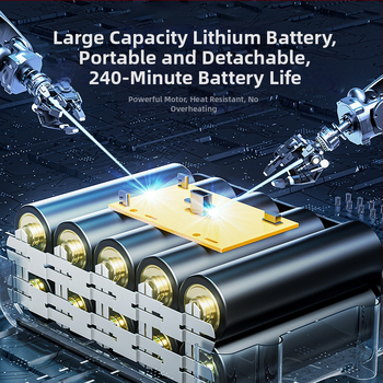 Spălător auto fără fir, pistol de pulverizare cu presiune înaltă, baterie de 21V, 35 bar, 5 L/min, 3 kg