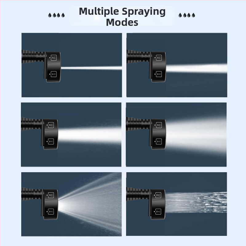 Spălător auto fără fir, pistol de pulverizare cu presiune înaltă, baterie de 21V, 35 bar, 5 L/min, 3 kg