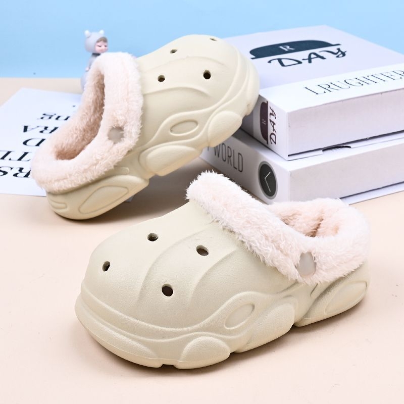 Dječje papuče od pamuka za djevojčice s mačjim uzorkom, protuklizna EVA potplata, topla unutrašnjost, za unutarnju upotrebu, za uzrast 1–3 godine