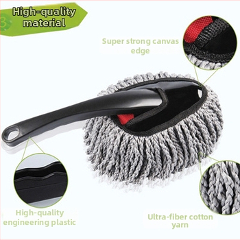 Plastična četka za pranje automobila s uklanjanjem prašine i voskastim mopom