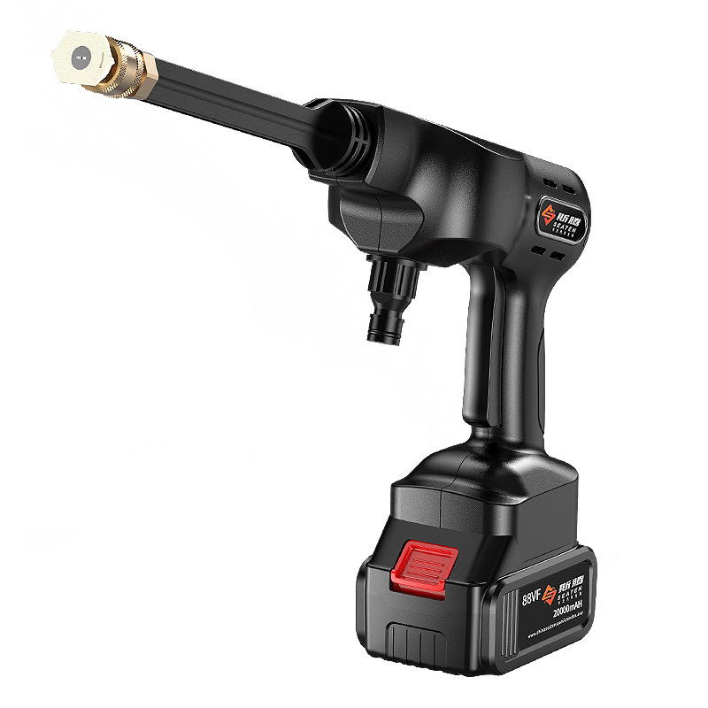 Sten ST-6 Spălător auto fără fir, pompă înaltă presiune portabilă cu baterie Li‑Ion; 21V, 240W, presiune maximă 3 MPa, debit 3 L/min, greutate 1,9 kg