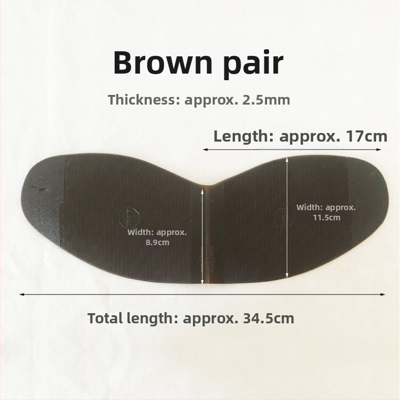 Protiskluzová vložka pre prednú časť vysokých topánok, dreveného materiálu, odolná voči opotrebeniu, tichá