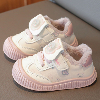 Cipele za mališane 1–3 godine, gornji dio od umjetne kože, PVC đon, karikatura uzorak