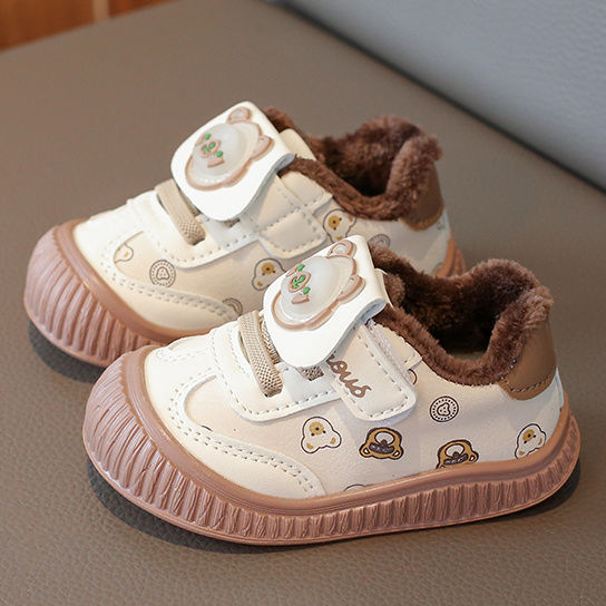 Cipele za mališane 1–3 godine, gornji dio od umjetne kože, PVC đon, karikatura uzorak