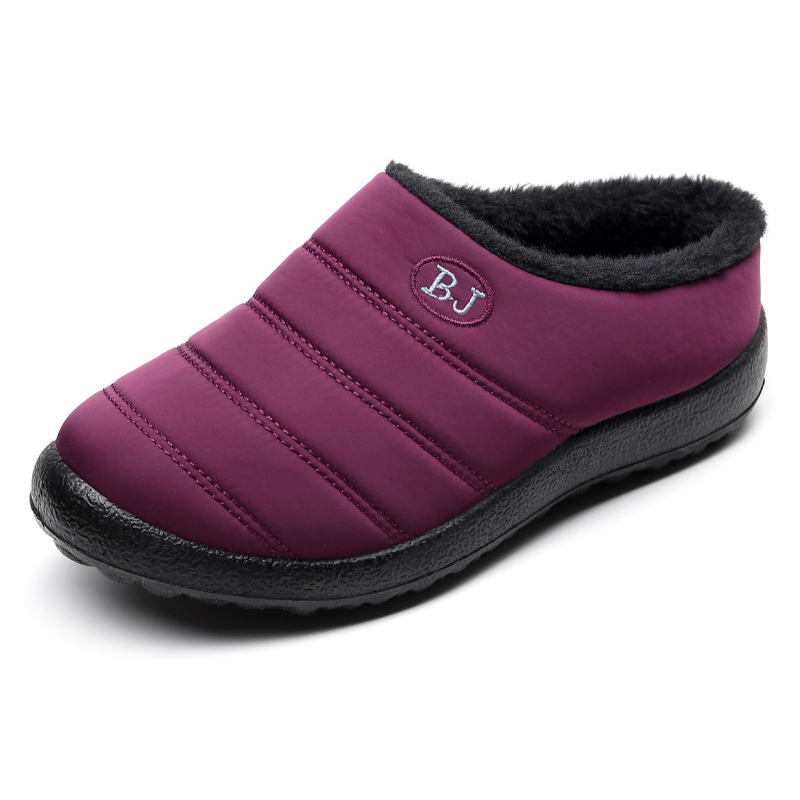 Pamučne papuče za odrasle – slip-on, protuklizna potplata, topla podstava, lagana kompozitna potplata