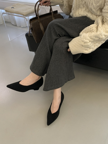 Mary Jane loaferi s oštrim vrhom, visina pete 6–8 cm, euro-američki stil, za ljeto