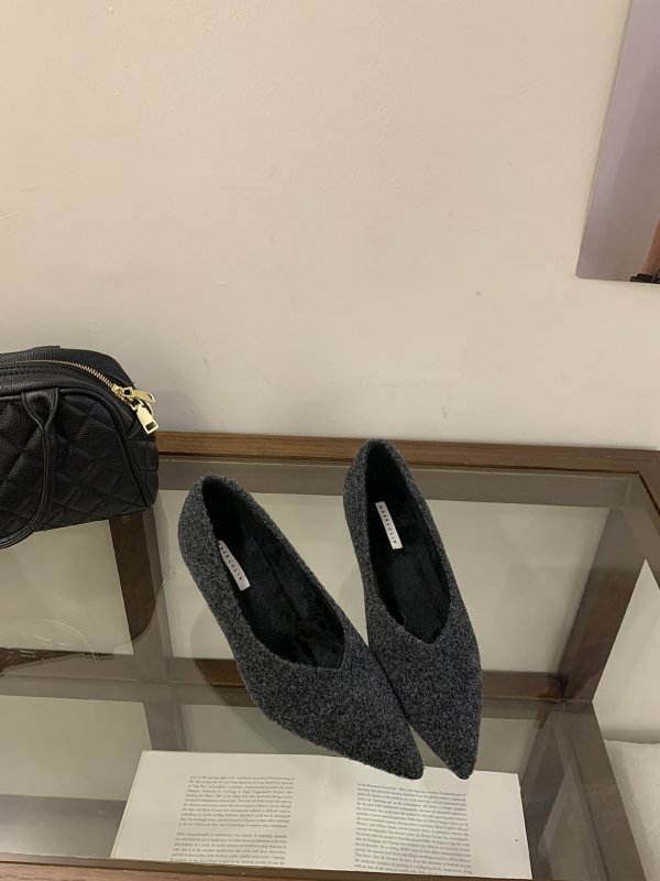 Mary Jane loaferi s oštrim vrhom, visina pete 6–8 cm, euro-američki stil, za ljeto