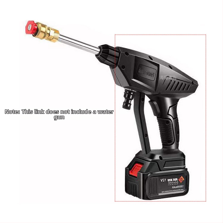 Prenosný vysokotlaký vodný pištoľ na umývanie áut s predĺžovacou tyčou – 4000 PSI, mosadz/nehrdzavejúca oceľ, čistá hmotnosť 164 g