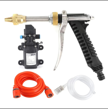 Smooth Hair pistol de spălat auto cu înaltă presiune, kit, alimentare 12V, 0,4–0,8 MPa, 1,2 kg