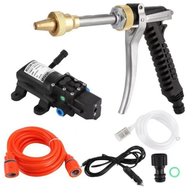 Smooth Hair pistol de spălat auto cu înaltă presiune, kit, alimentare 12V, 0,4–0,8 MPa, 1,2 kg