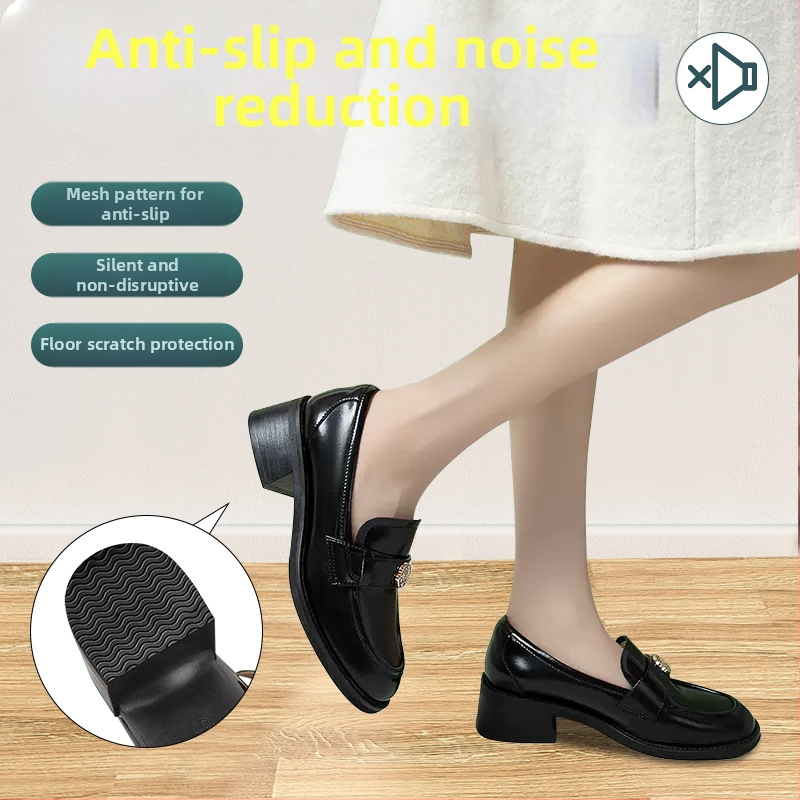 Podrážka protišmyková a odolná voči opotrebeniu – samolepiaca, guma, štýl mriežkový káro, model 6084-012gh