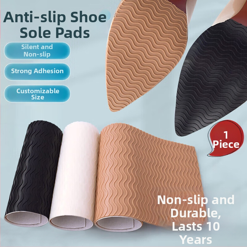 Podrážka protišmyková a odolná voči opotrebeniu – samolepiaca, guma, štýl mriežkový káro, model 6084-012gh