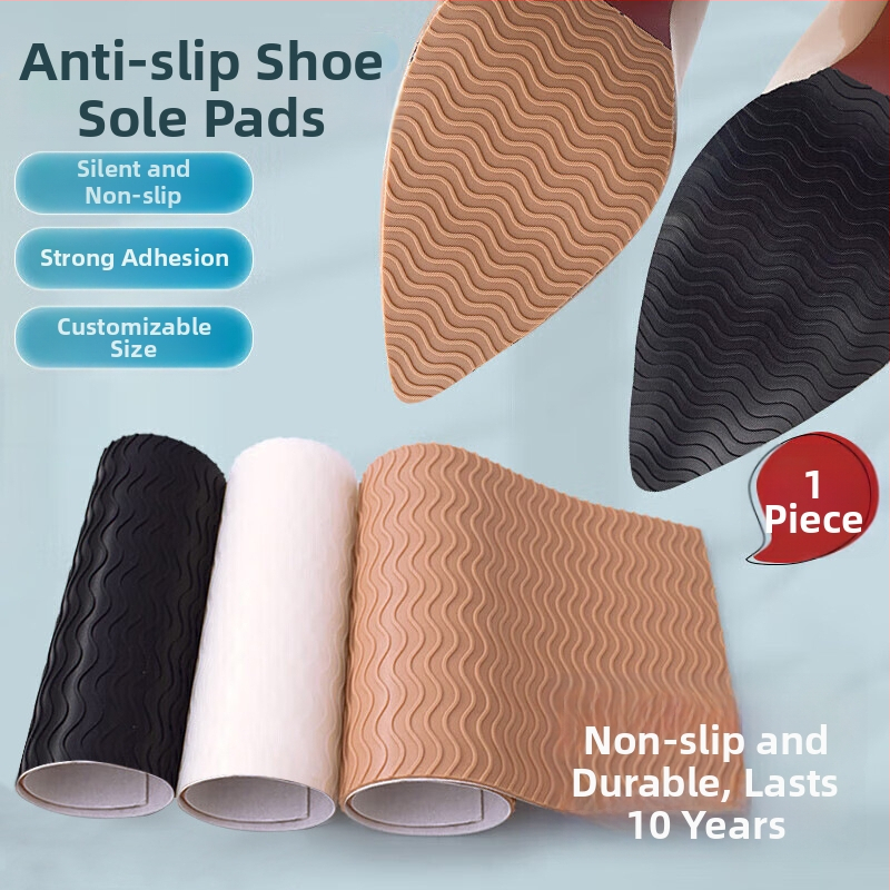 Podrážka protišmyková a odolná voči opotrebeniu – samolepiaca, guma, štýl mriežkový káro, model 6084-012gh