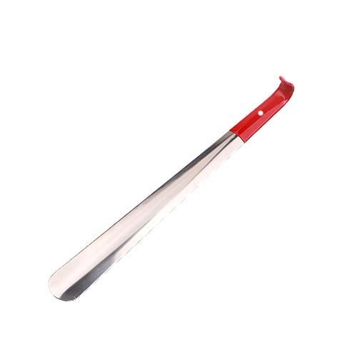 Încălțător din oțel inoxidabil cu mâner din cauciuc moale, cârlig îndoit, finisaj lucios, utilizare pe tot sezonul