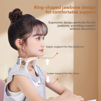 Dječji podizač vrata i korektor držanja, model H09C, Conishen, materijali: PC + silikon gel + hardver, za vrat, garancija 1 godina