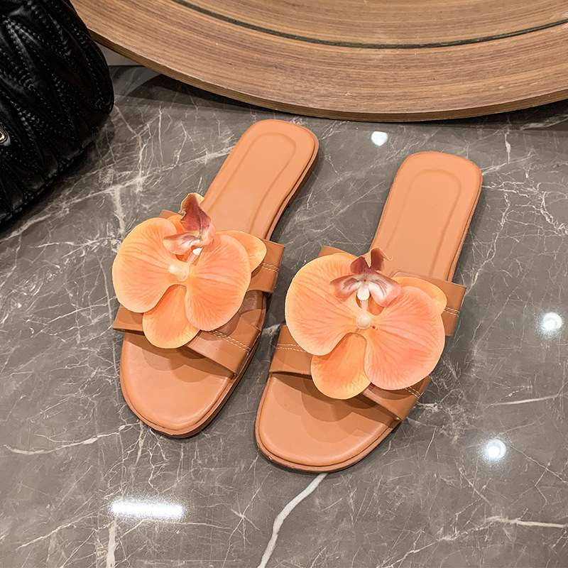 Ženske slip-on sandale – PU gornji dio, gumena potplata, lagane, protuklizne, proljeće 2024