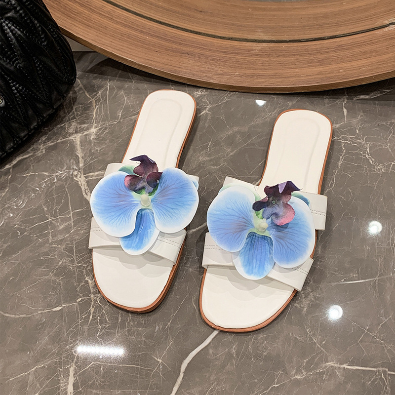 Ženske slip-on sandale – PU gornji dio, gumena potplata, lagane, protuklizne, proljeće 2024