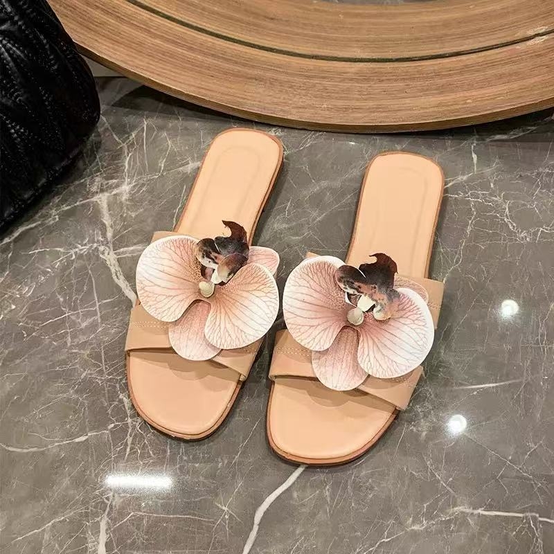 Ženske slip-on sandale – PU gornji dio, gumena potplata, lagane, protuklizne, proljeće 2024