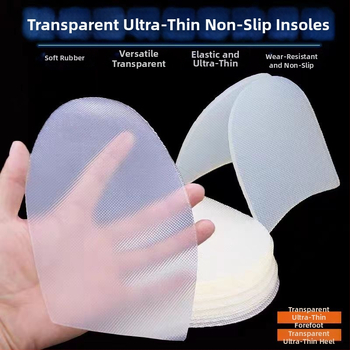 Podoševné nálepky na topánky: priehľadné kaučukové lepenky pre prednú a zadnú podrážku, odolné voči opotrebeniu a tlmenie hluku; Značka Unique; Materiál Drevo; Štýl Iné; Model Iný