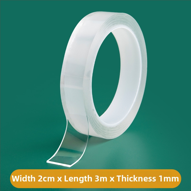 Nano kétoldalas ragasztószalag — magas viszkozitású, vízálló, átlátszó, univerzális, csúszásmentes (Márka: Smart purchase; Aljzat: PET; Vastagság: 1 mm; Alkalmazási terület: Egyéb)