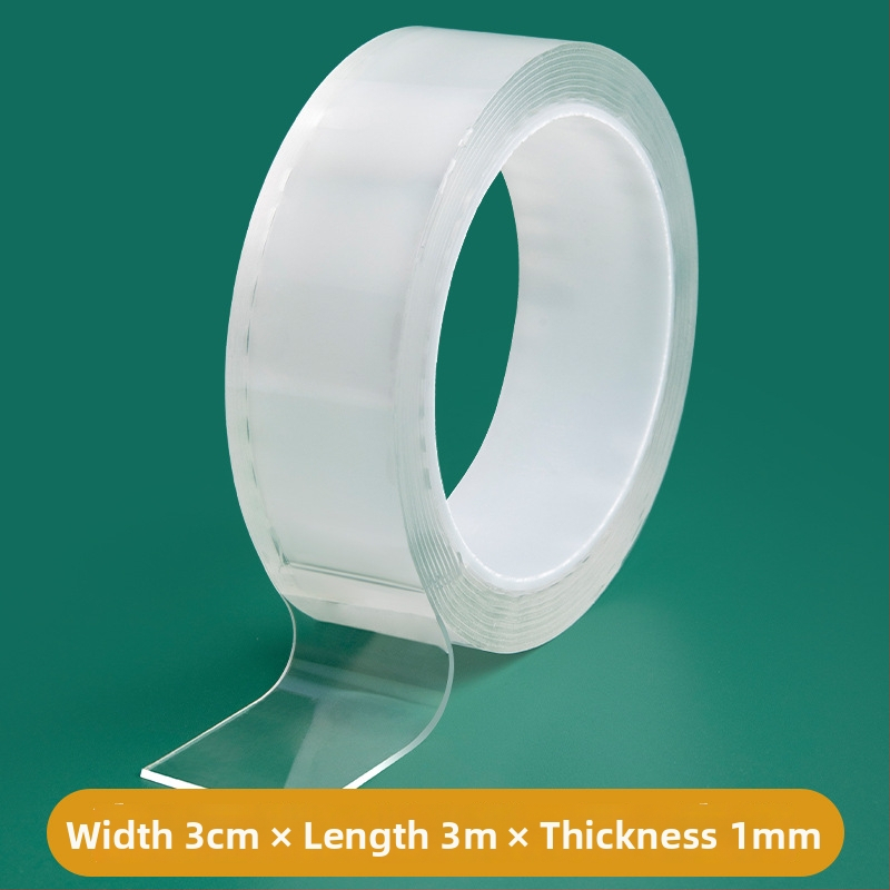 Nano kétoldalas ragasztószalag — magas viszkozitású, vízálló, átlátszó, univerzális, csúszásmentes (Márka: Smart purchase; Aljzat: PET; Vastagság: 1 mm; Alkalmazási terület: Egyéb)