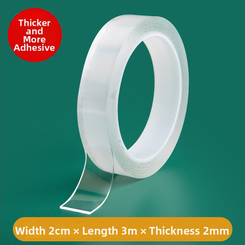 Nano kétoldalas ragasztószalag — magas viszkozitású, vízálló, átlátszó, univerzális, csúszásmentes (Márka: Smart purchase; Aljzat: PET; Vastagság: 1 mm; Alkalmazási terület: Egyéb)