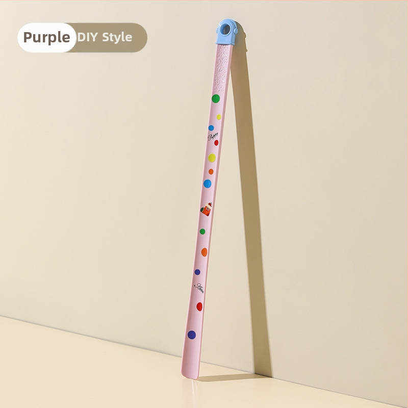 Shoehorn cu mâner lung, model SM037, pentru utilizare zilnică, toate anotimpurile.