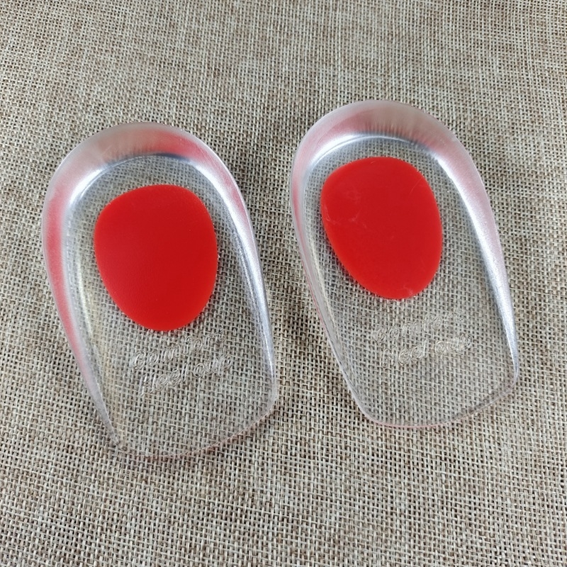 PU стелка за петата, модел 7875, стил 5257, мека ударопоглъщаща полупалетна стелка за болка в петата, подходяща за маратонки, кожени обувки, ботуши, ежедневни и работни обувки