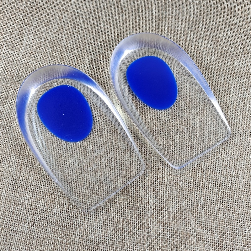 PU стелка за петата, модел 7875, стил 5257, мека ударопоглъщаща полупалетна стелка за болка в петата, подходяща за маратонки, кожени обувки, ботуши, ежедневни и работни обувки