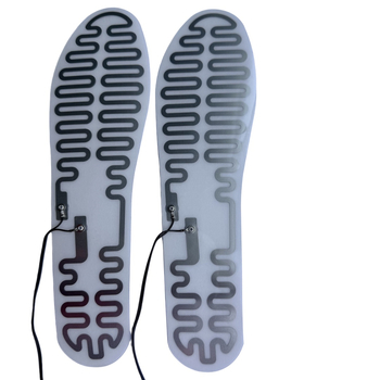 Θερμαινόμενος πάτος για παπούτσια, ολόσωμος πάτος θέρμανσης, unisex, διαφανές PET