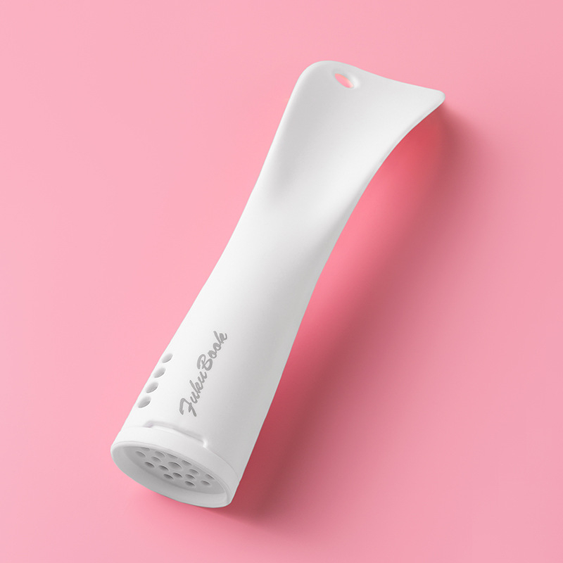 RJ 29 Shoe Horn din plastic cu cârlig pentru agățat și cutie de deodorant