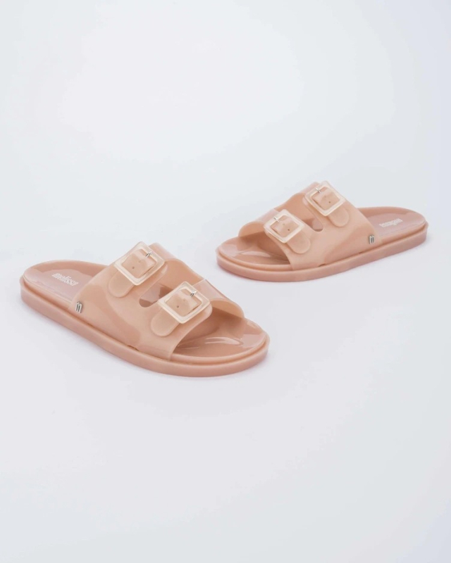 Plažne jelly papuče s leopard printom i kvadratnom kopčom; PVC gornji dio i đon; brzo sušenje, vodootporne
