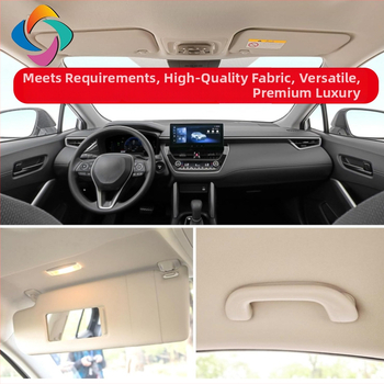 Εσωτερική επένδυση οροφής αυτοκινήτου από πολυεστερική ύφανση, πλεκτό σχέδιο, πάχος 3 mm