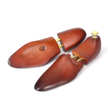 Drveni proširivač za cipele od novozelandske borovine, podesiv, protiv nakupljivanja bora, stil buk, pogodan za sportske, kožne, casual, platnene i radne cipele