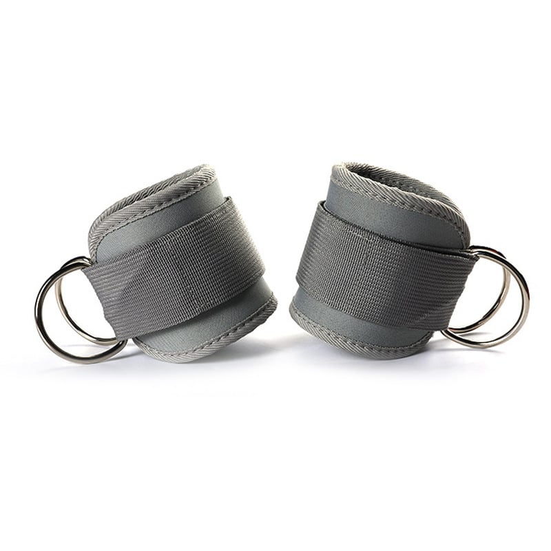 Глезенна опора за тренировки A20 – частична подкрепа, еластично компресиране, подходяща за фитнес, за тренировки на крака и седалищни мускули