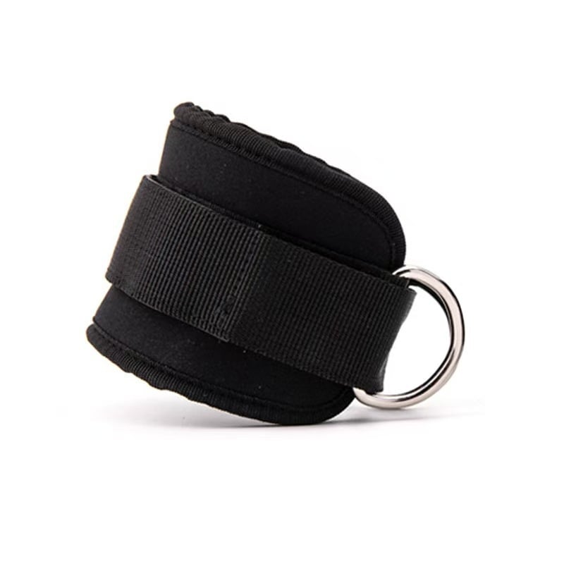 Глезенна опора за тренировки A20 – частична подкрепа, еластично компресиране, подходяща за фитнес, за тренировки на крака и седалищни мускули