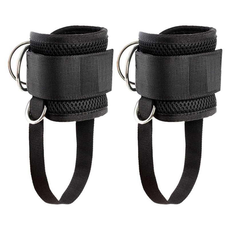 Глезенна опора за тренировки A20 – частична подкрепа, еластично компресиране, подходяща за фитнес, за тренировки на крака и седалищни мускули